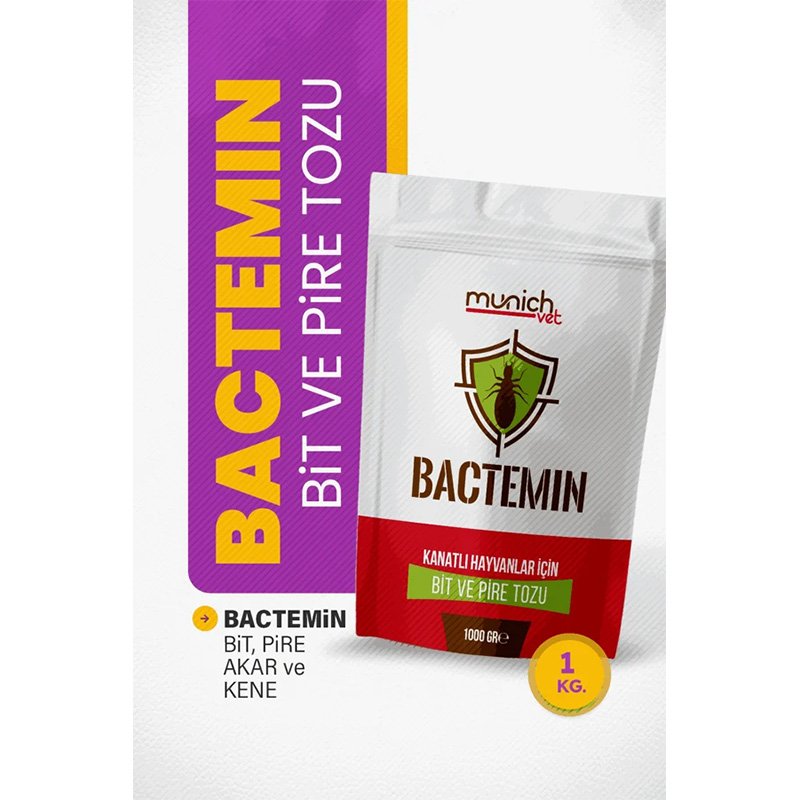 Munich Vet Bactemin Bit Pire Tozu 1 Kilo