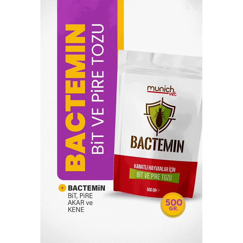 Munich Vet Bactemin Bit Pire Tozu 500 gr