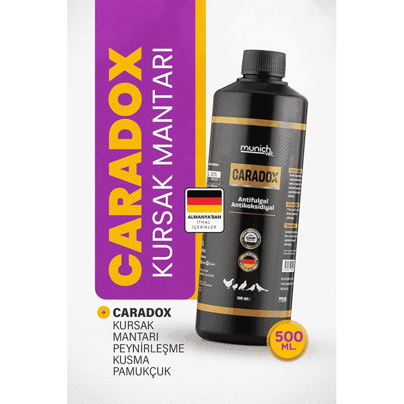 Munich Vet Caradox Kursak Mantarı Peynirleşme Pamukcuk Ürünü 500 ml