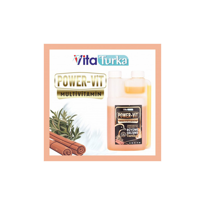 Vita Turko Power Vitamin Güvercin Yemi 500 ml