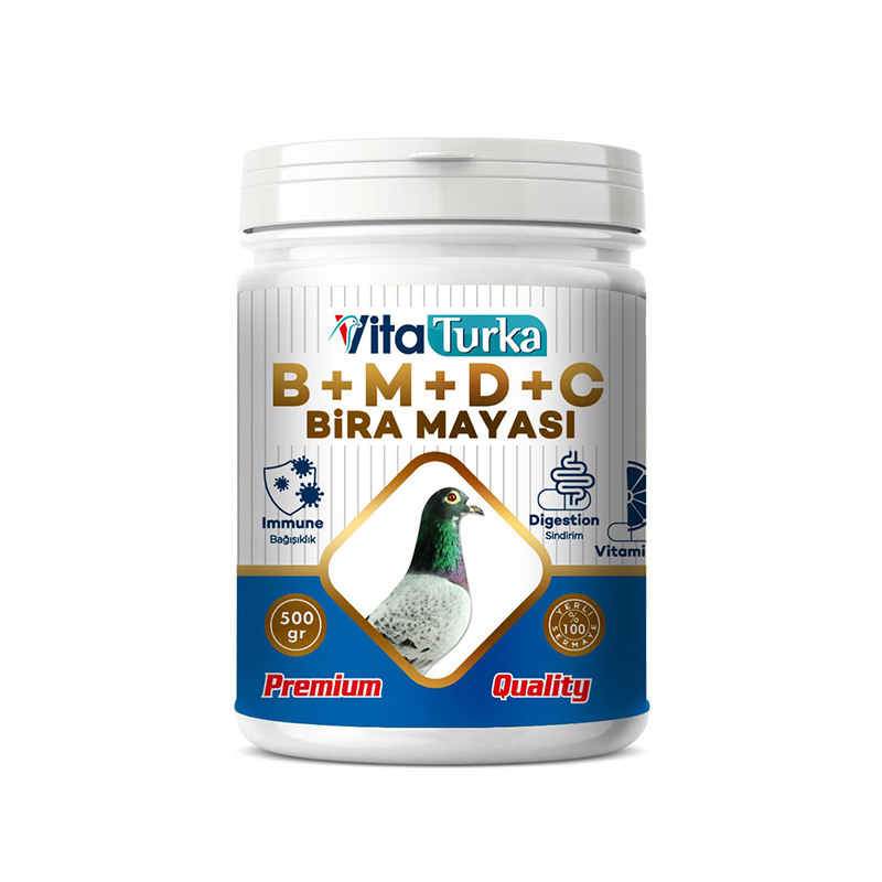 Vita Turka B+M+D+C Bira Mayası 500 gr
