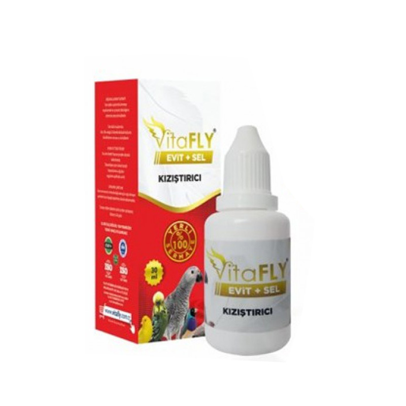 Vita Fly E vit Sel Kızıştırıcı Damla 30 ml