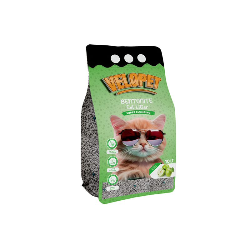 Velopet Yeşil Elma Kokulu Kedi Kumu 